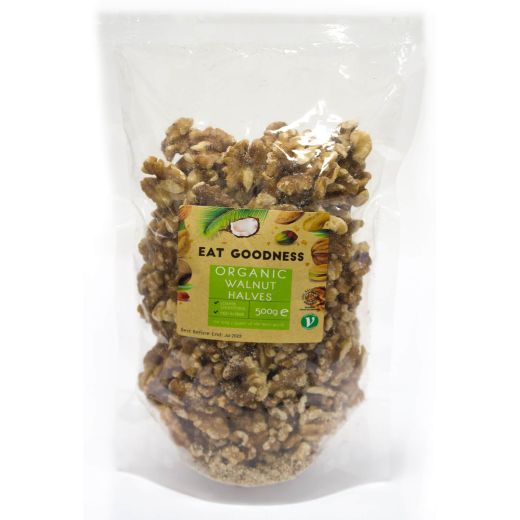 Eat Goodness Organic Walnut - 500GR - Aytac Foods