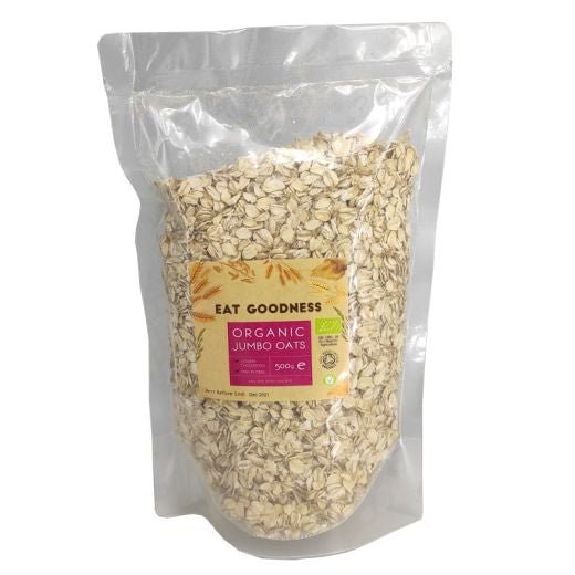 Eat Goodness Uk Grown Jumbo Oats -12 X 500GR - Aytac Foods