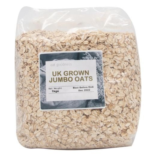 Eat Goodness Uk Grown Jumbo Oats - 1KG - Aytac Foods