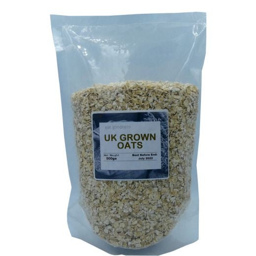 Eat Goodness Uk Grown Oats - 500GR - Aytac Foods