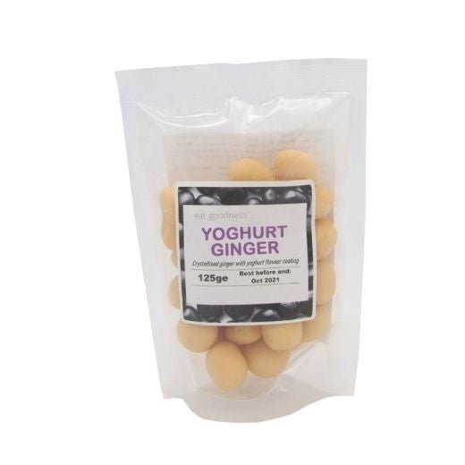 Eat Goodness Yoghurt Coated Ginger - 125GR - Aytac Foods