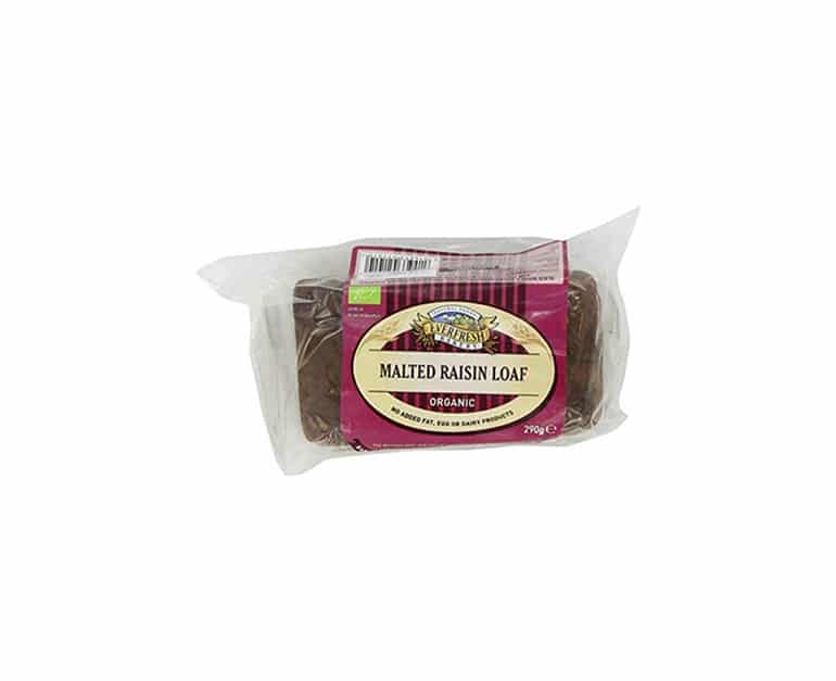 Everfresh Organic Malted Raisin Loaf (330G) - Aytac Foods
