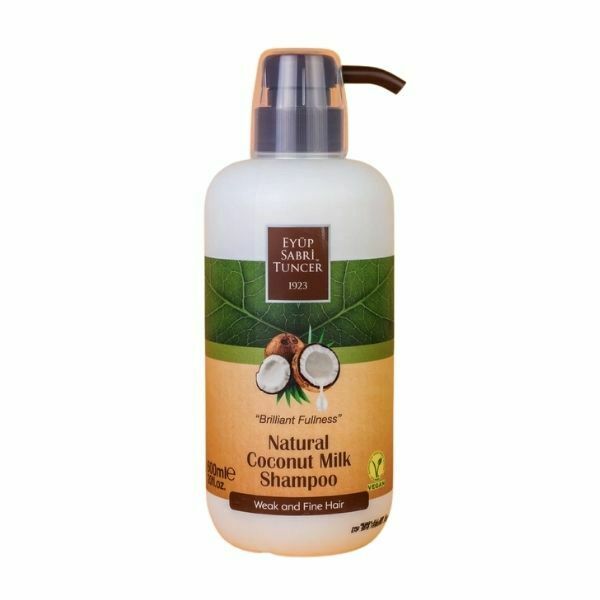 Eyup Sabri Natural Coconut Milk Shampoo (600ml) - Aytac Foods