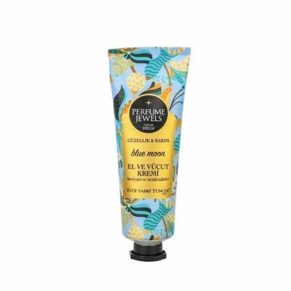 Eyup Sabri Perfume Jewels Hand Body Cream Blue Moon (50ml) - Aytac Foods