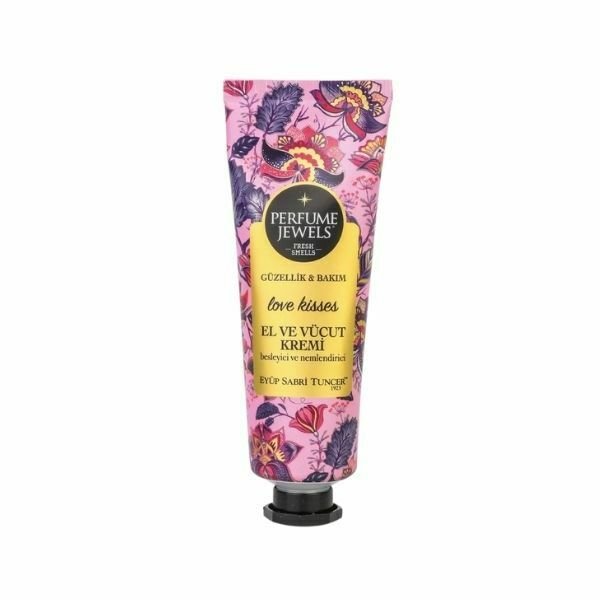 Eyup Sabri Perfume Jewels Hand Body Cream Love Kisses (50ml) - Aytac Foods