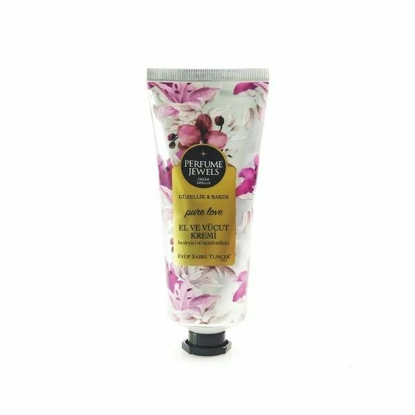 Eyup Sabri Perfume Jewels Hand Body Cream Pure Love (50ml) - Aytac Foods