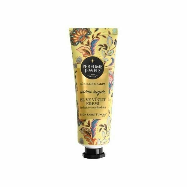 Eyup Sabri Perfume Jewels Hand Body Cream Warm Sugar (50ml) - Aytac Foods