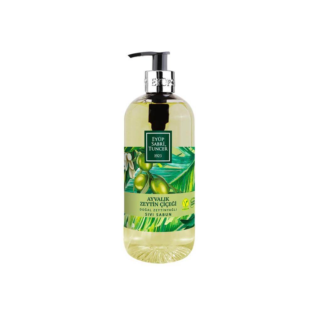 Eyup Sabri Tuncer Liquid Soap With Ayvalik Olive Blossom (500ml) - Aytac Foods