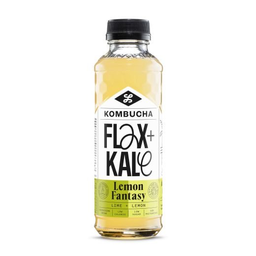 Flax And Kale Kombucha Lemon Fantasy - 400Ml - Aytac Foods