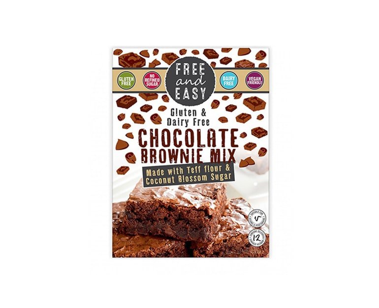 Free And Easy Chocolate Brownie Mix (350G) - Aytac Foods
