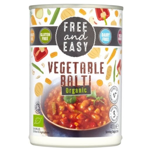 Free & Easy Vegetable BaLti - 400Gr - Aytac Foods