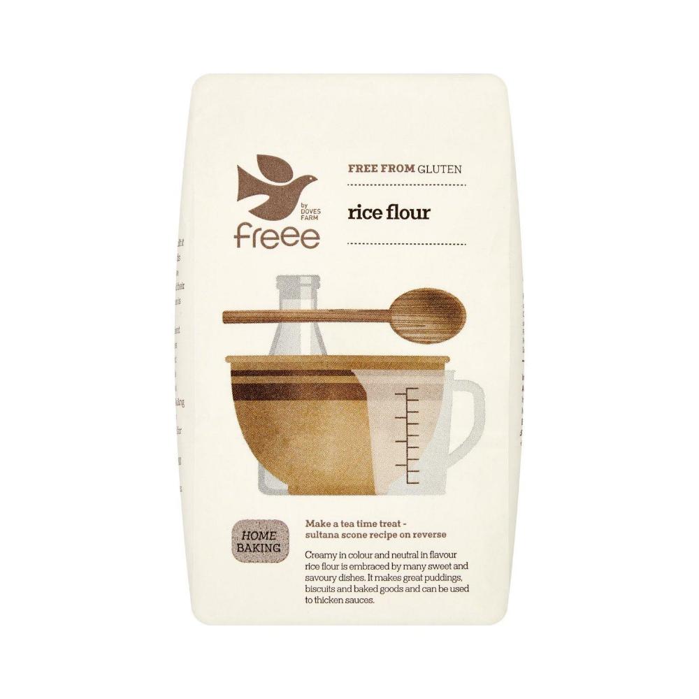Freee by Doves Farm Gluten Free Rice Flour (1KG) - Aytac Foods