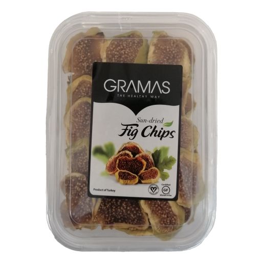 Gramas Dried Fig Chips (100G) - Aytac Foods