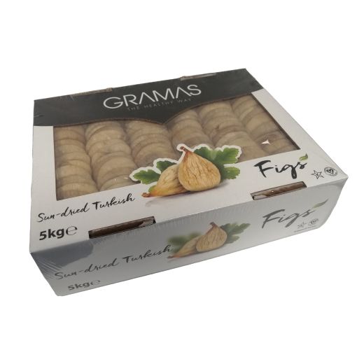 Gramas Dried Figs Lerida (5KG) - Aytac Foods