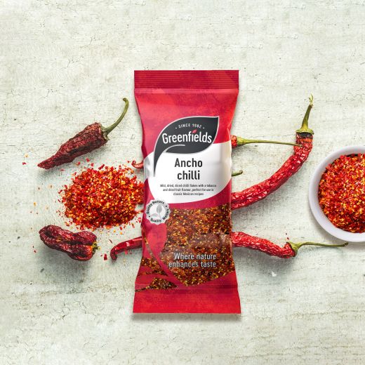 Greenfields Ancho Chilli Powder (45G) - Aytac Foods