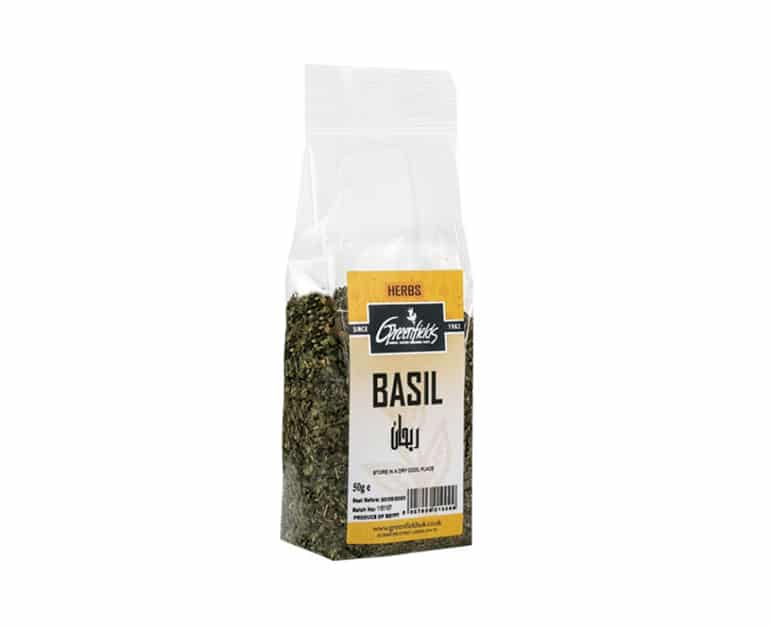 Greenfields Basil (50G) - Aytac Foods