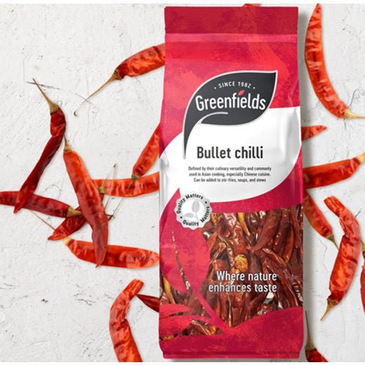 Greenfields Bullet Chilli (45G) - Aytac Foods