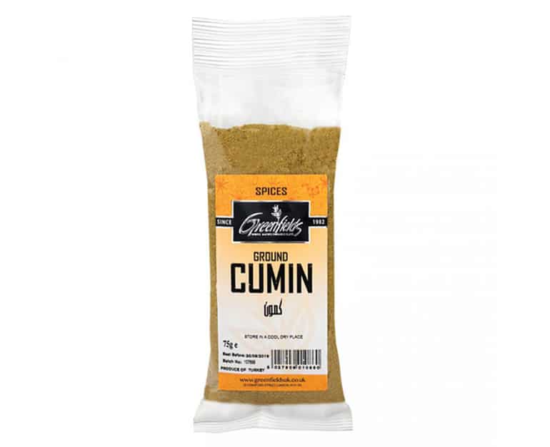 Greenfields Ground Cumin (75G) - Aytac Foods