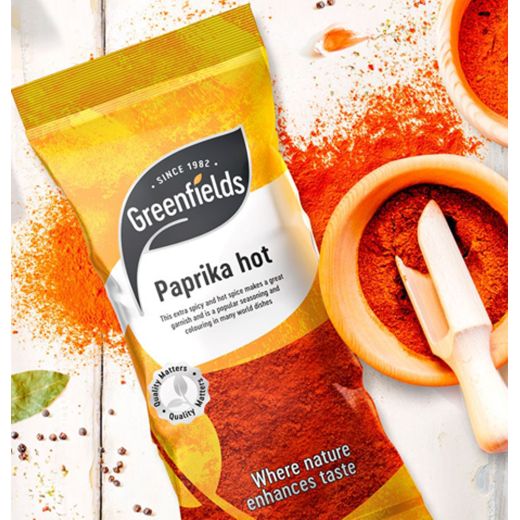 Greenfields Hot Paprika (75G) - Aytac Foods