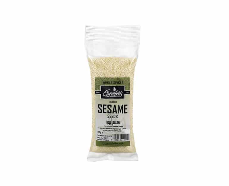 Greenfields Hulled Sesame Seeds White (100G) - Aytac Foods