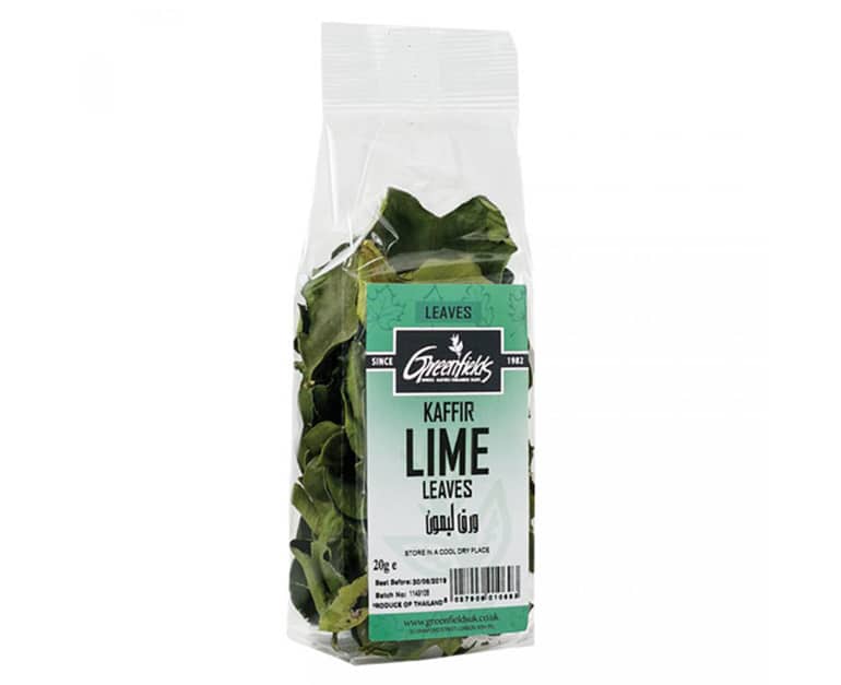 Greenfields Kaffir Lime Leaves (20G) - Aytac Foods
