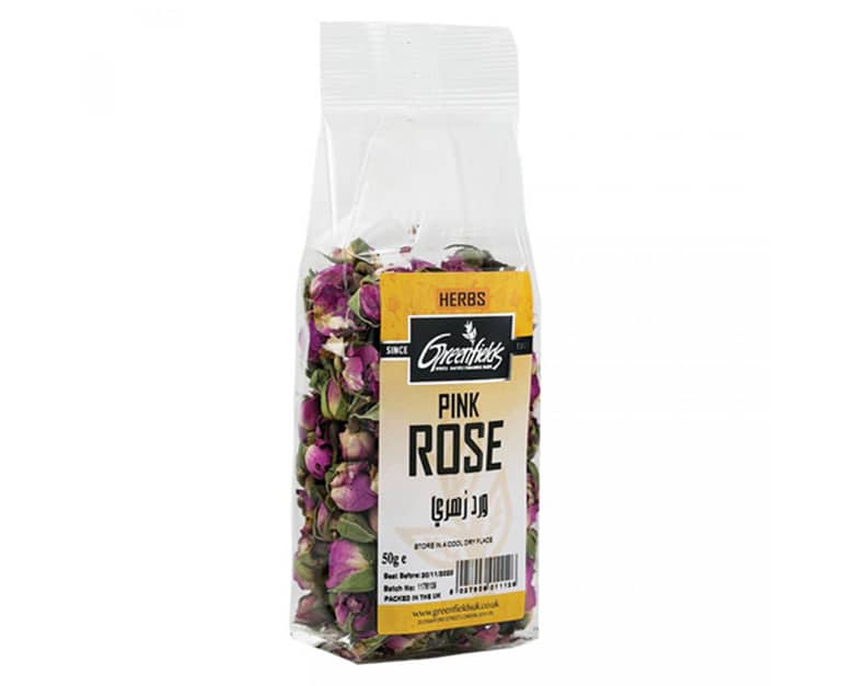 Greenfields Pink Rose Buds (50G) - Aytac Foods