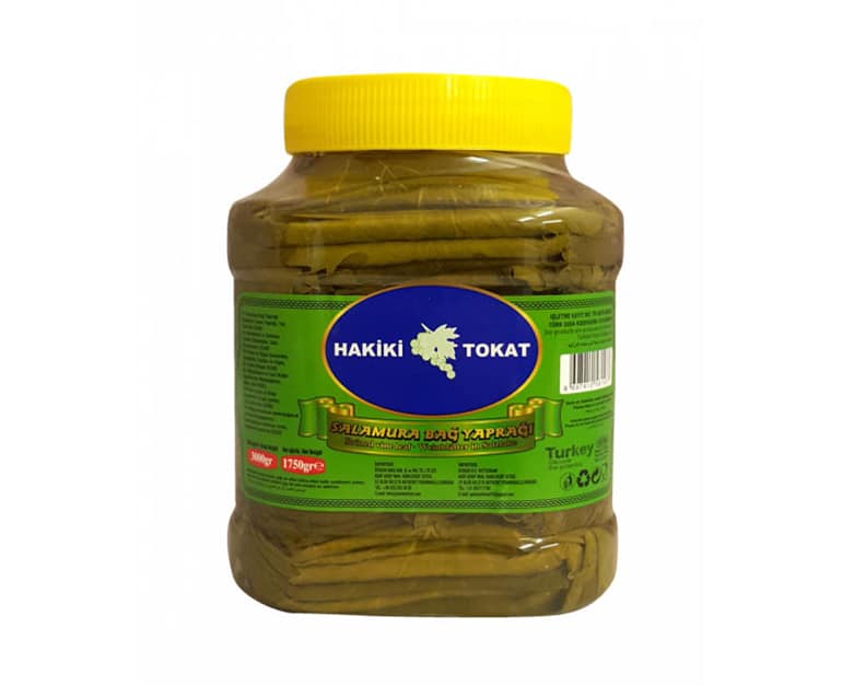 Hakiki Tokat Brined Vine Leaves (500G) - Aytac Foods