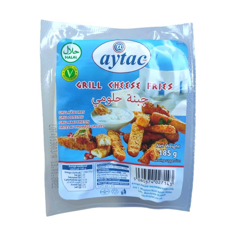 Halloumi Type Fries Grill Cheese (185G) - Aytac Foods