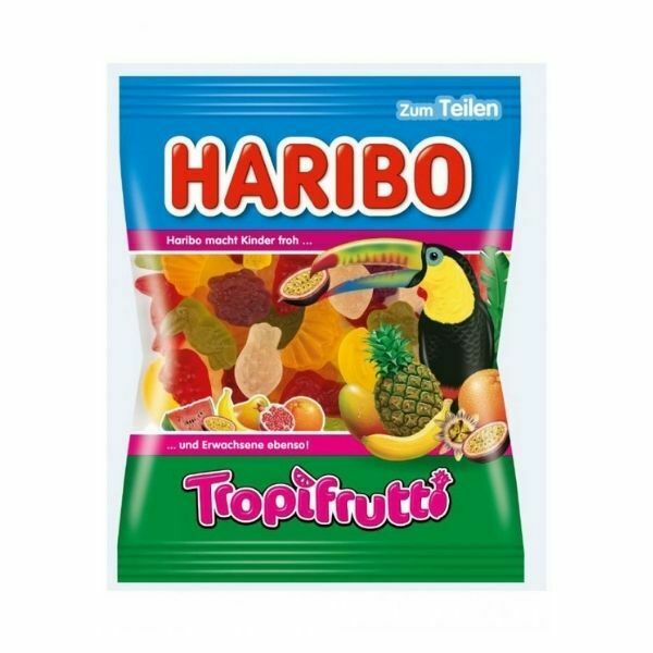 Haribo Sour Tropifrutti (130G) - Aytac Foods