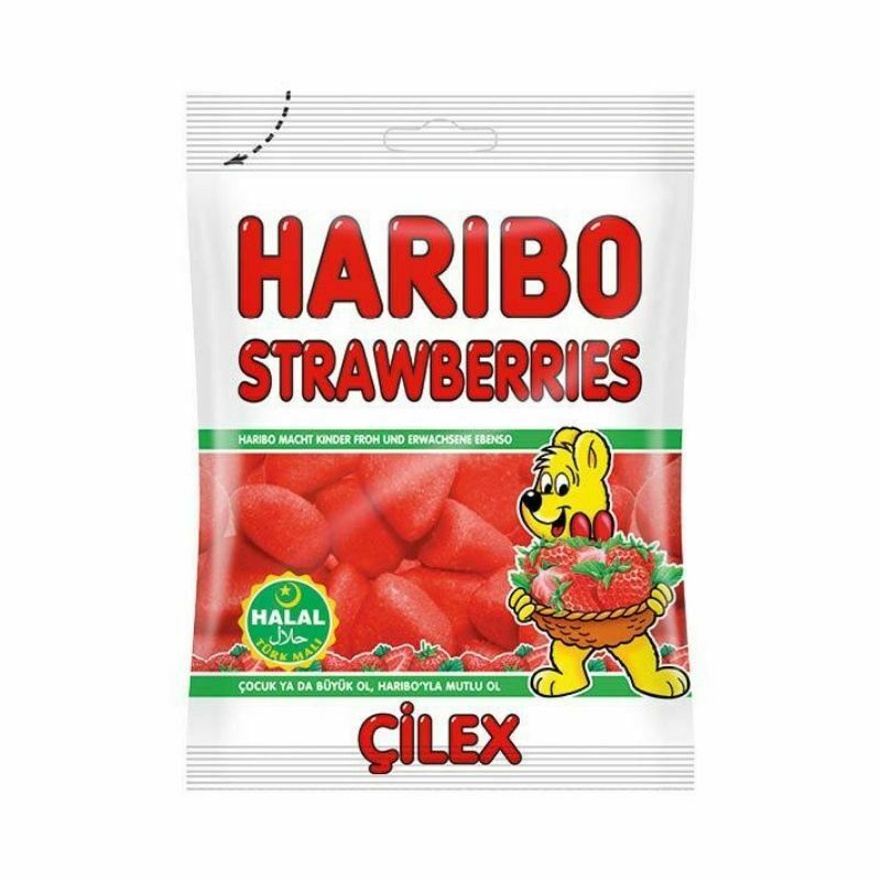 Haribo Strawberry (Cilek) (80G) - Aytac Foods