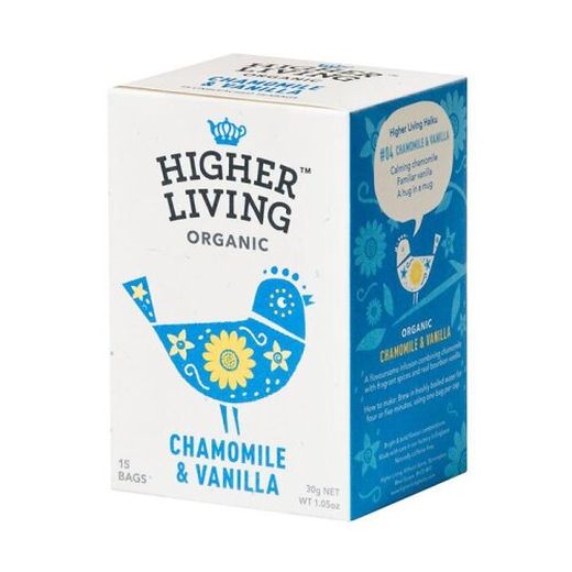 Higher Living Org Camomile Vanilla - Aytac Foods