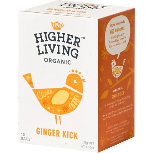Higher Living Org Ginger Kick - Aytac Foods