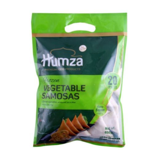 Humza 20 Vegetable Samosa (650G) - Aytac Foods