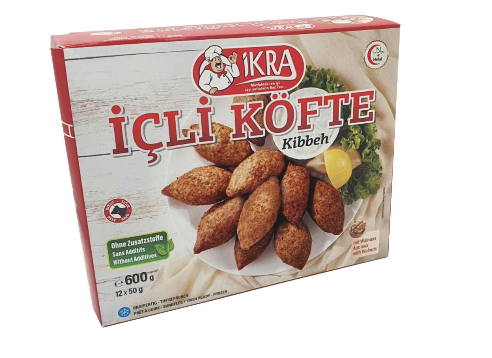 Ikra Icli Kofte-Turkish Stuffed Meatball (12 x 50G) - Aytac Foods