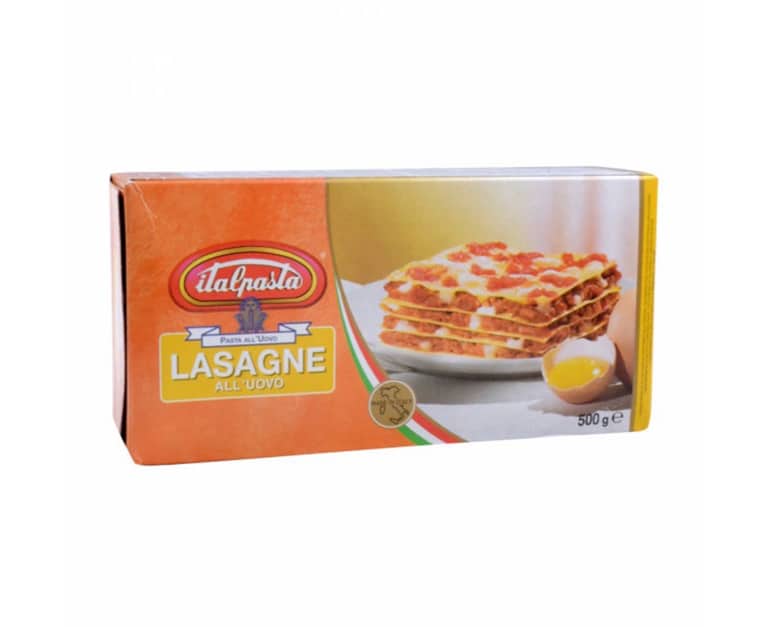 Italpasta Lasagne With Eggs (500G) - Aytac Foods
