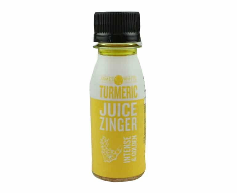 James White Organic Turmeric Juice Zinger 70ml - Aytac Foods