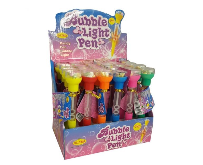 Jellyman Bubble Light Pen (5 gr X 24 pcs) - Aytac Foods