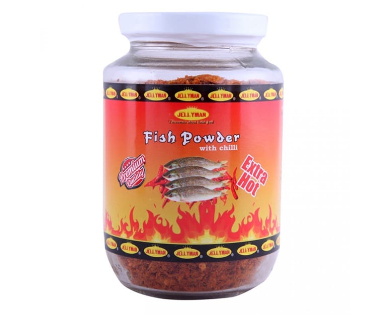 Jellyman Fish Powder With Chilli Extra Hot 180G - Aytac Foods