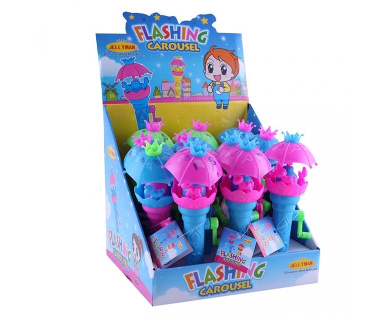 Jellyman Flashing Carousel (5 gr X 12 pcs) - Aytac Foods