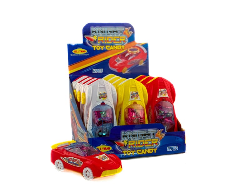 Jellyman Knight Rider Toy Candy (12 pcs) - Aytac Foods