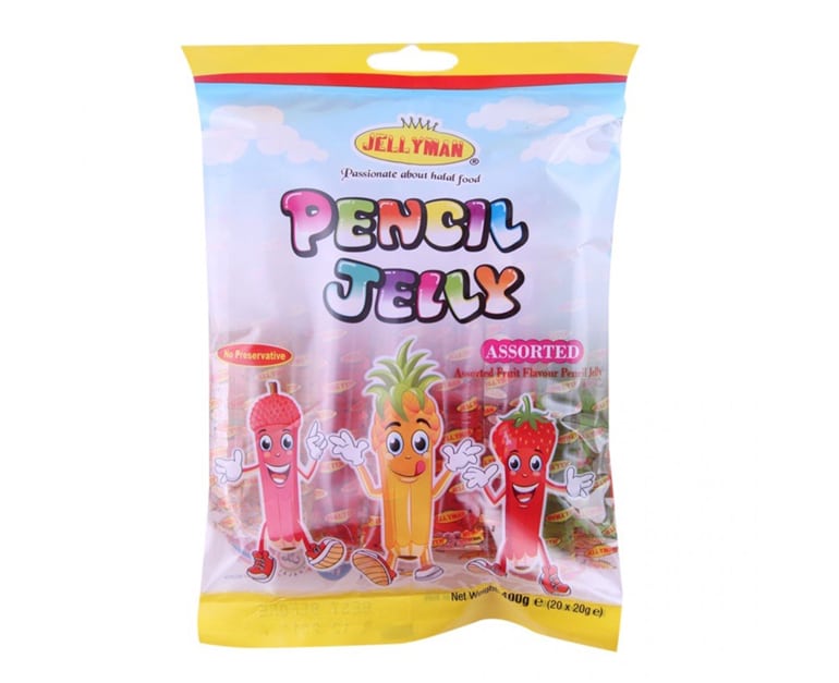 Jellyman Pencil Jelly (20 gr) - Aytac Foods