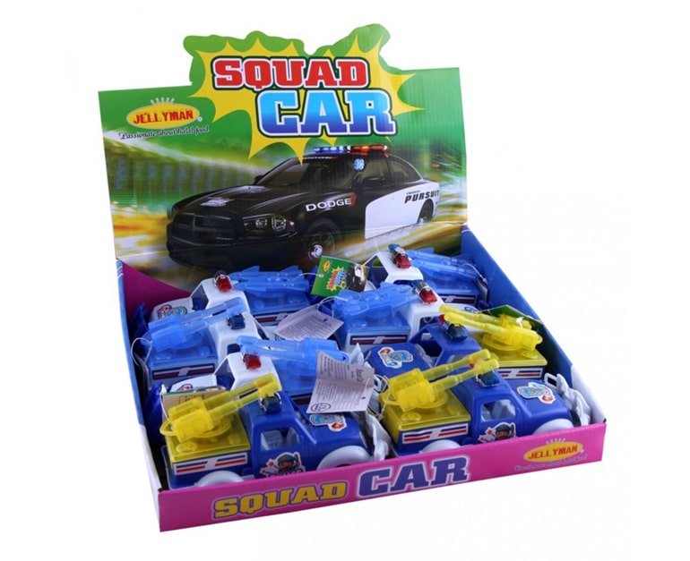 Jellyman Squad Car (5 gr X 12 pcs) - Aytac Foods
