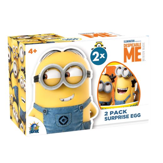Jm Un 2 Pack Surprise Eggs - Minions (11G) - Aytac Foods