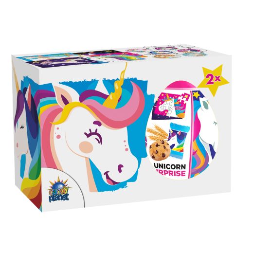 Jm Un 2 Pack Surprise Eggs - Unicorn (11G) - Aytac Foods