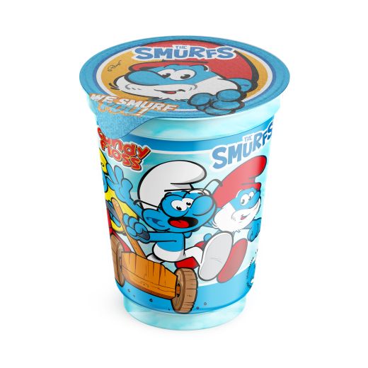 Jm Un Candy Floss - Smurfs (20G) - Aytac Foods