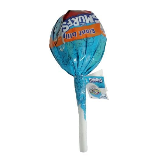 Jm Un Giant Lollypop-Smurfs Surprise (120G) - Aytac Foods