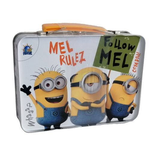 Jm Un Lunch Box With Cookies 20G Minions (20G) - Aytac Foods