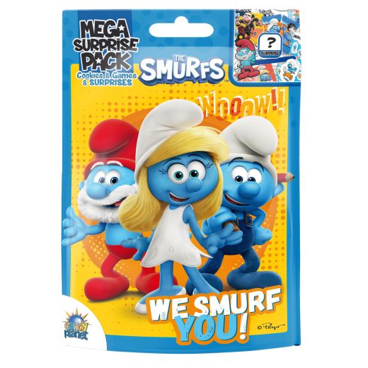 Jm Un Mega Surprise S- Smurfs (10G) - Aytac Foods