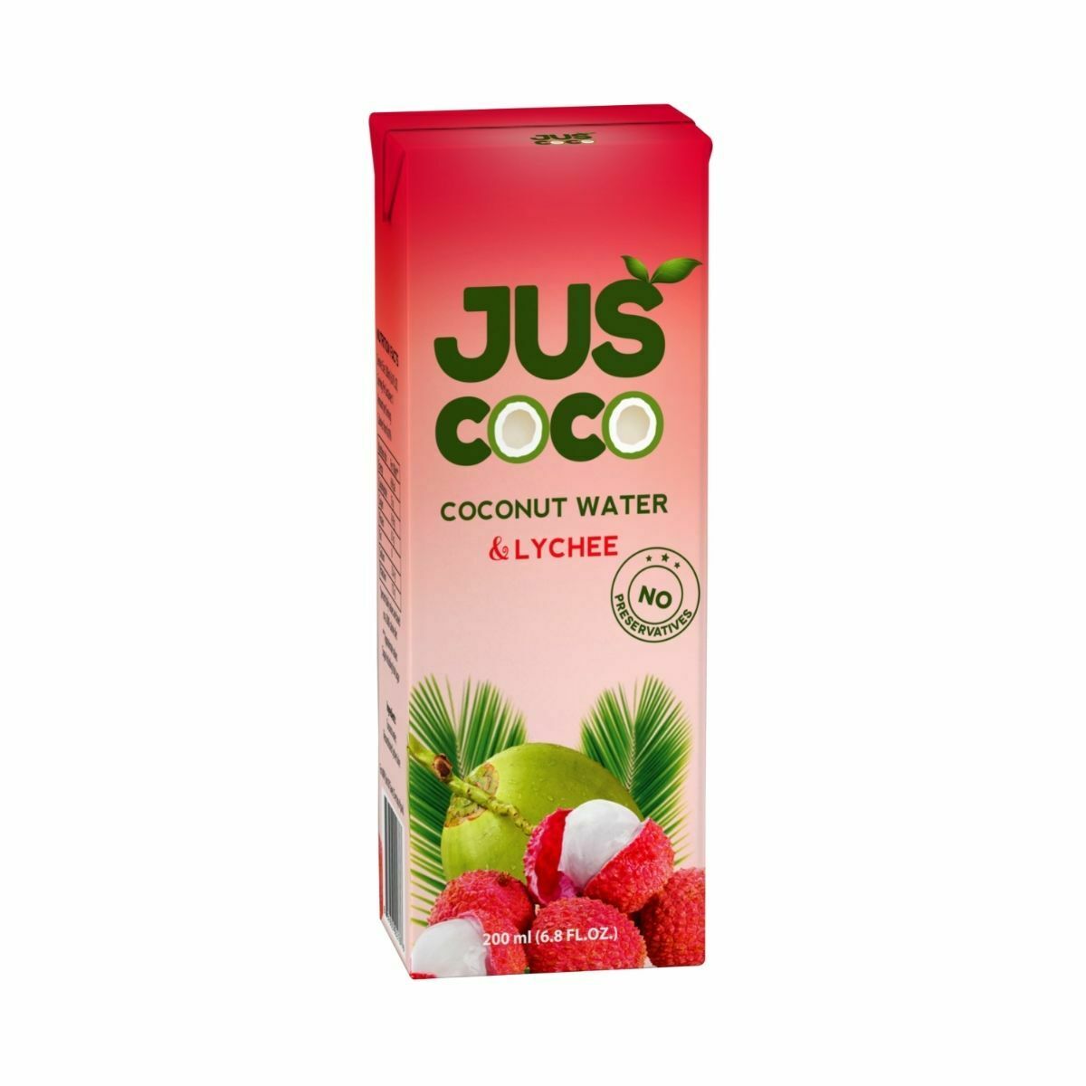 Juscoco Coconut Lychee Water (200ml) - Aytac Foods