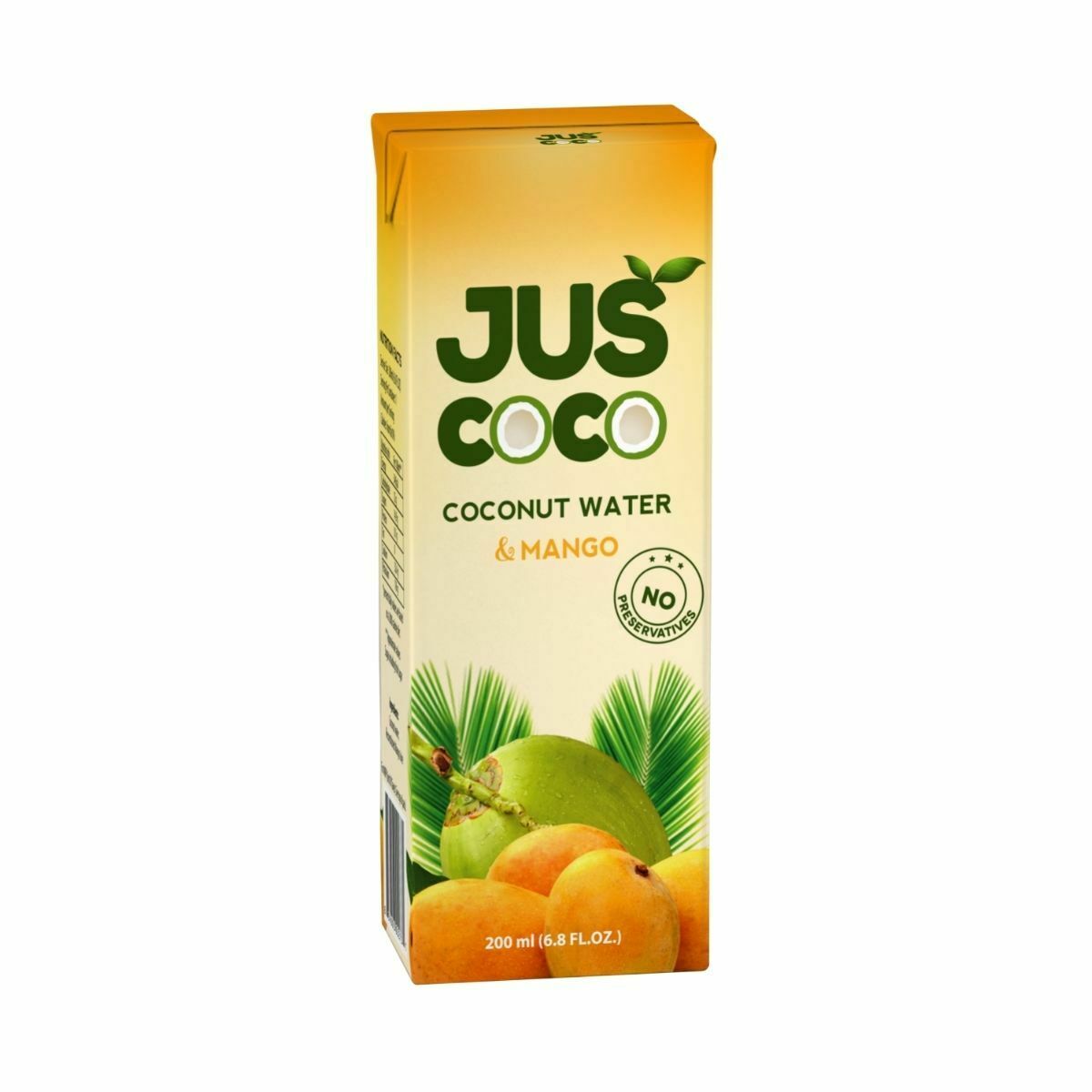 Juscoco Coconut Mango Water (200ml) - Aytac Foods